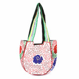Women's Embroidered Shoulder Handbag - White, Women, Bags, Chase Value, Chase Value