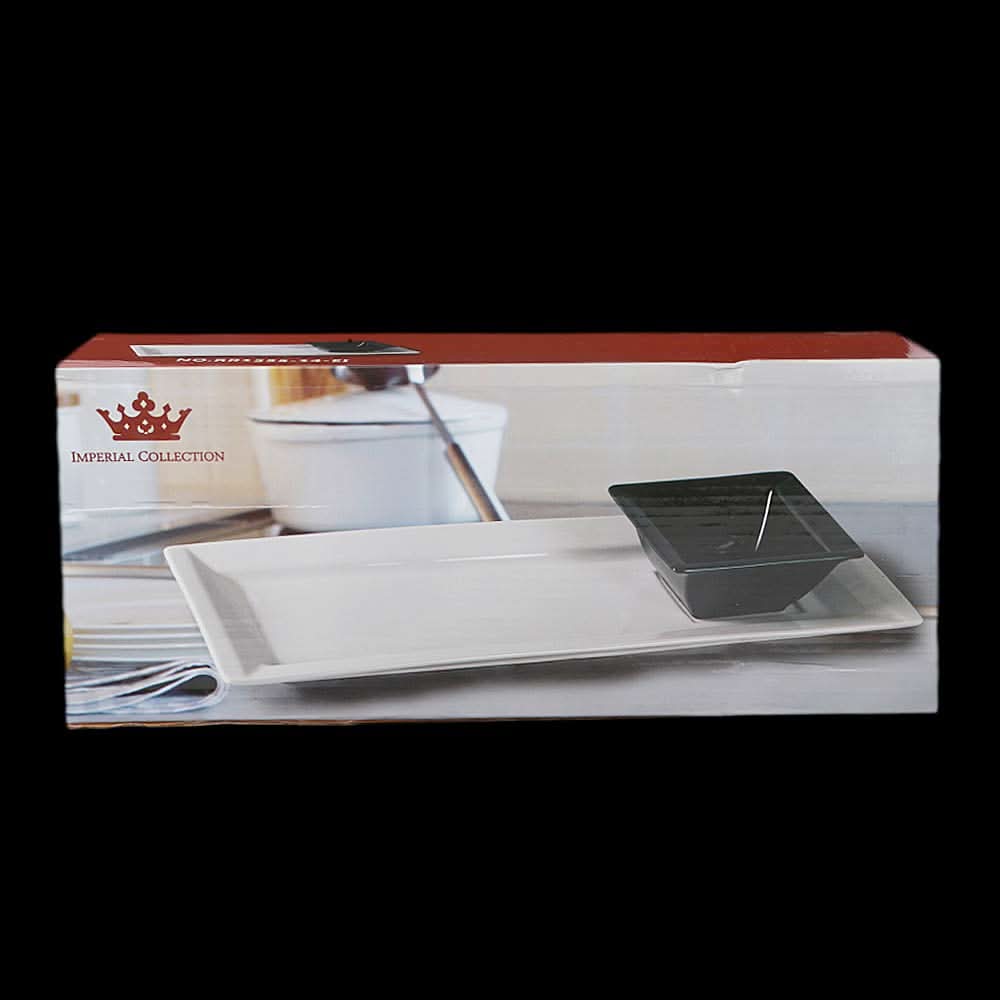 Royal Plate With Bowl - White, Home & Lifestyle, Serving And Dining, Chase Value, Chase Value