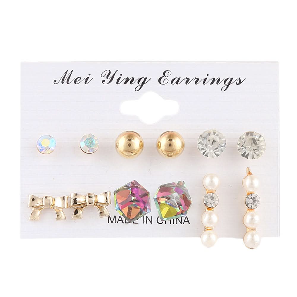Girl's Fancy Ear Tops - Golden - test-store-for-chase-value