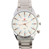 Men's Wrist Watch - White, Men, Watches, Chase Value, Chase Value