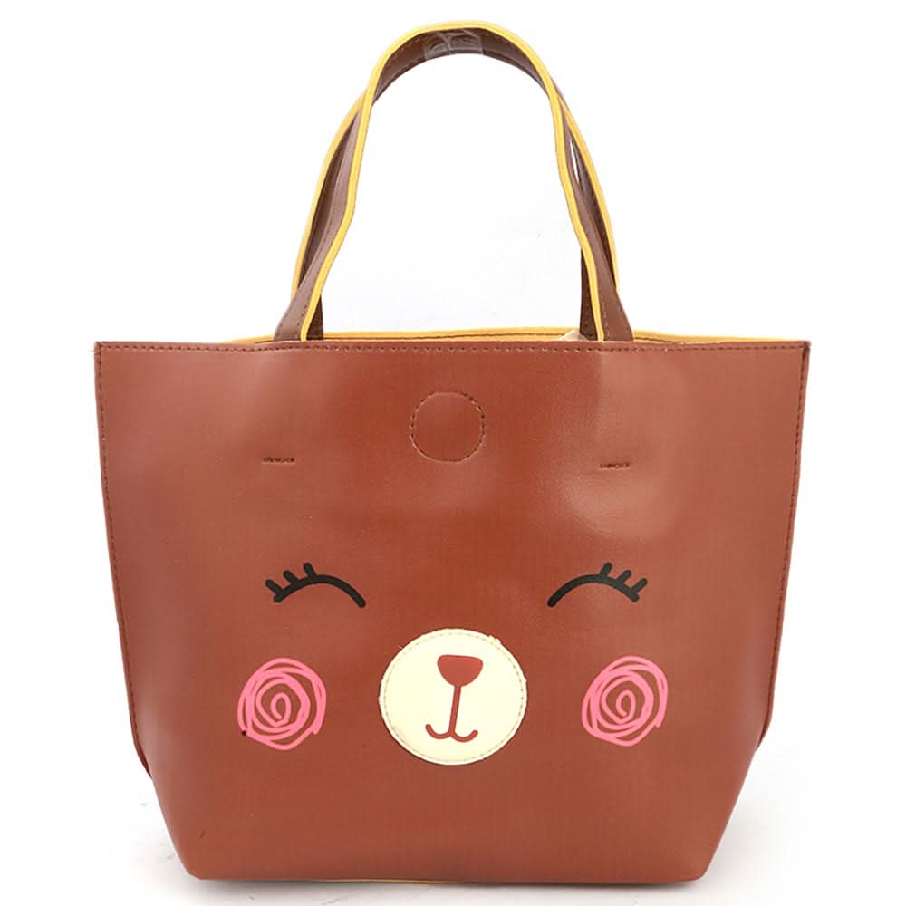 Girls Handbag (NS21-118)-Brown, Kids, Kids Bags, Chase Value, Chase Value