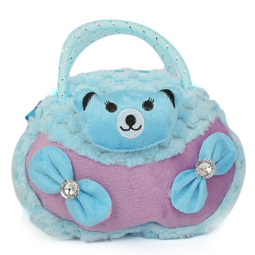 Girls Stuffed Bags 854 (851) - Blue, Kids Clothes, Chase Value, Chase Value