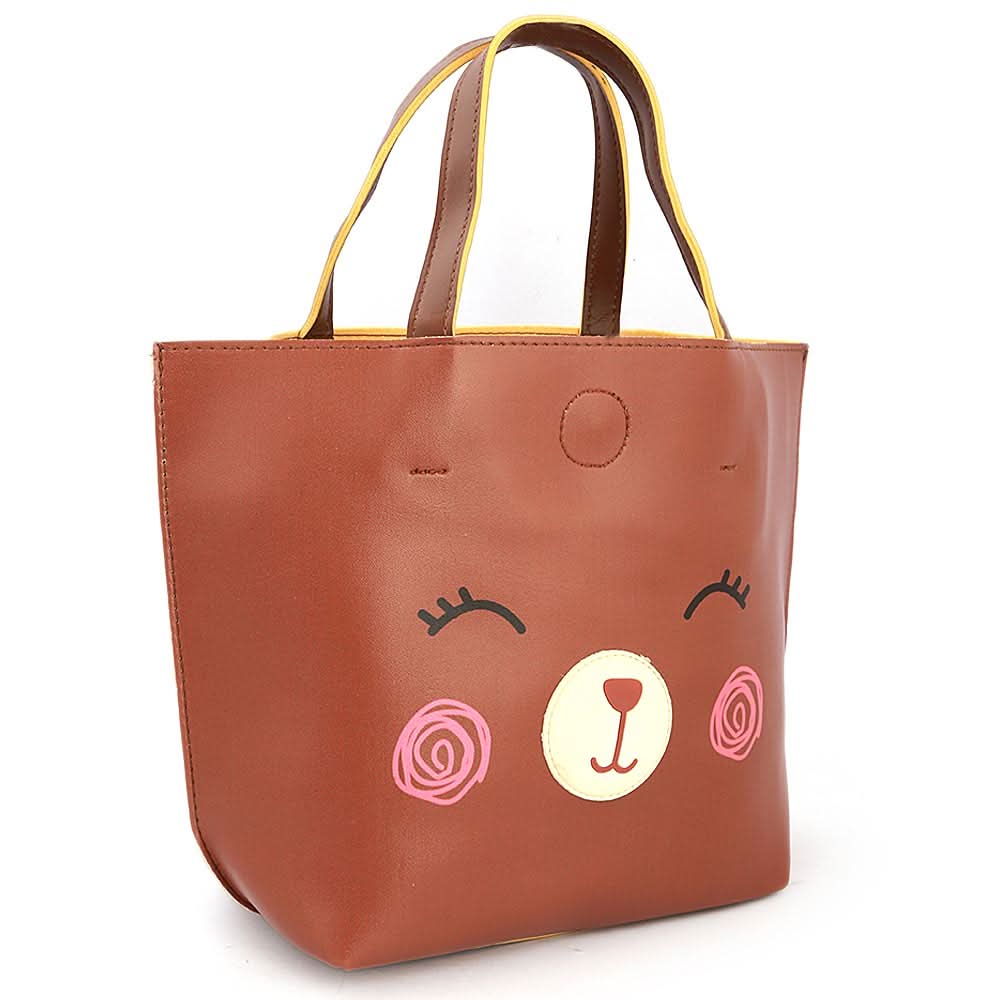 Girls Handbag (NS21-118)-Brown, Kids, Kids Bags, Chase Value, Chase Value