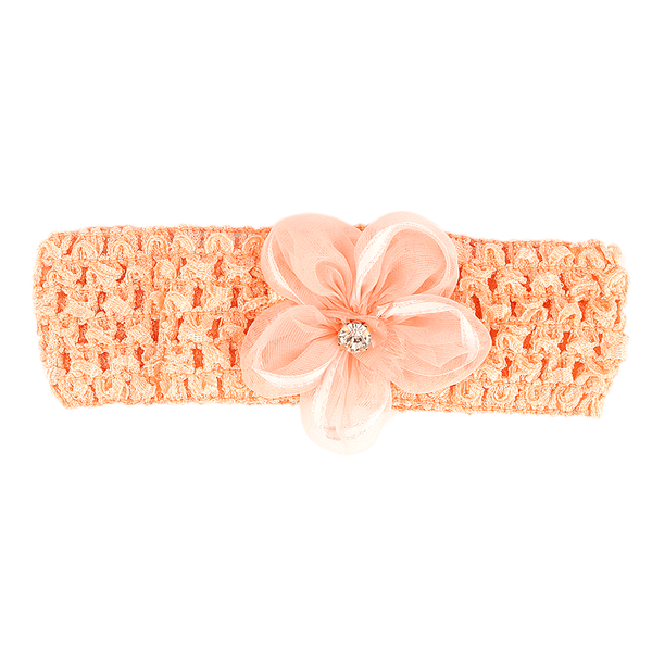 Girls Headband - Peach - test-store-for-chase-value