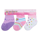 Kids Socks Pack Of 3 - Multi, Kids, Girls Socks, Chase Value, Chase Value