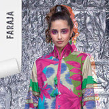 Sapphire 1Pcs Un-Stitched Shirt Pop Vol 2 - Faraja, Women, Unstitched Kurti, Sapphire, Chase Value