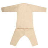 Boys Embroidered Kurta Pajama - Fawn, Kids, Boys Shalwar Kameez, Chase Value, Chase Value