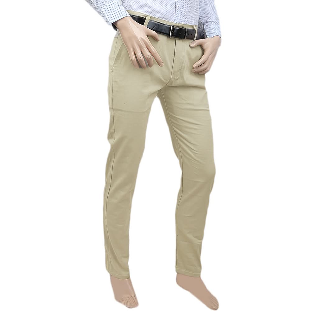 Men's Cotton Chino Pant - Fawn, Men, Casual Pants And Jeans, Chase Value, Chase Value