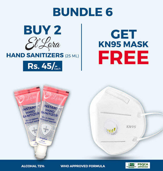 Buy 2 El Lora Sanitizer With Free KN95 Mask, Deals & Packages, Chase Value, Chase Value