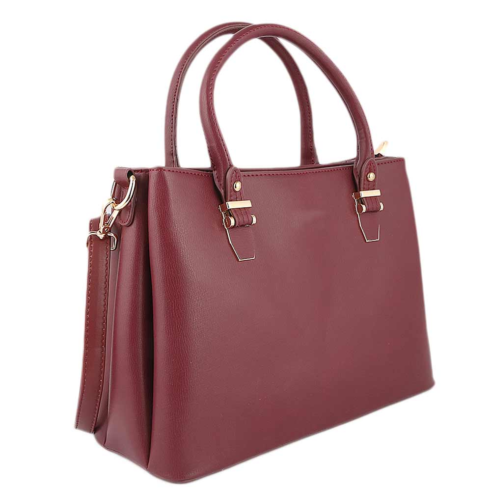 Women's Handbag (G1008) - Maroon, Women, Bags, Chase Value, Chase Value