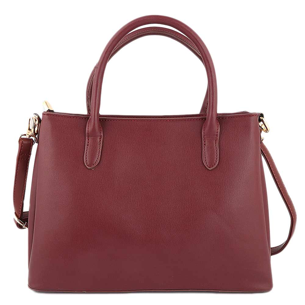 Women's Handbag (G1008) - Maroon, Women, Bags, Chase Value, Chase Value