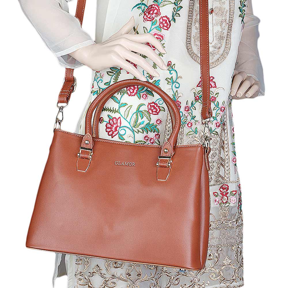 Women's Handbag (G1008) - Brown, Women, Bags, Chase Value, Chase Value