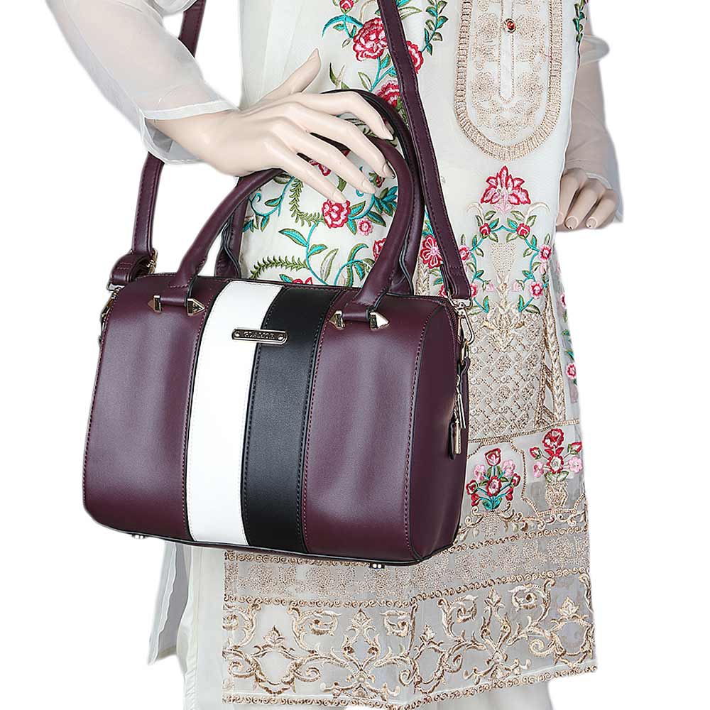 Women's Handbag (G1017) - Maroon, Women, Bags, Chase Value, Chase Value