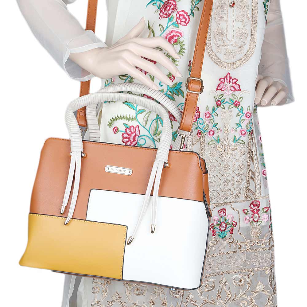 Women's Handbag (G1018) - Camel, Women, Bags, Chase Value, Chase Value