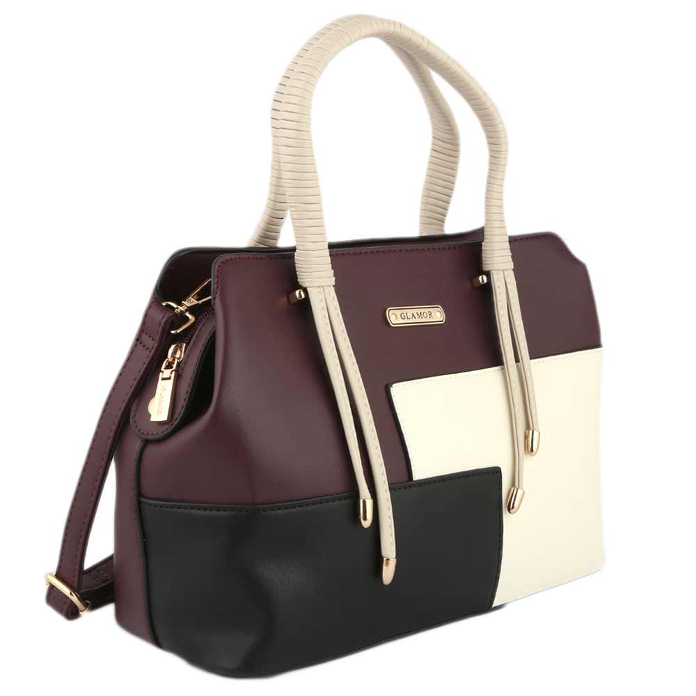 Women's Handbag (G1018) - Maroon, Women, Bags, Chase Value, Chase Value