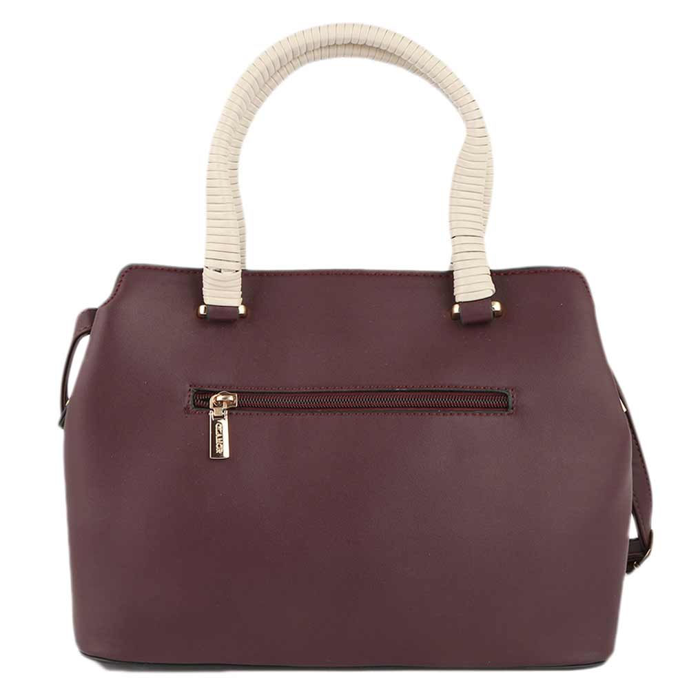 Women's Handbag (G1018) - Maroon, Women, Bags, Chase Value, Chase Value