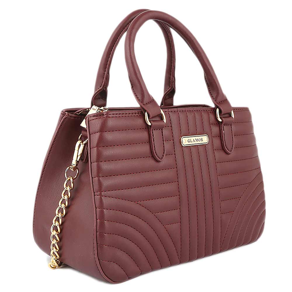 Women's Handbag - Maroon, Women, Bags, Chase Value, Chase Value