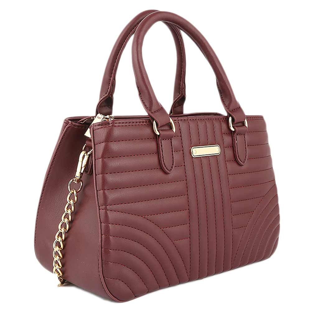 Women's Handbag - Maroon, Women, Bags, Chase Value, Chase Value