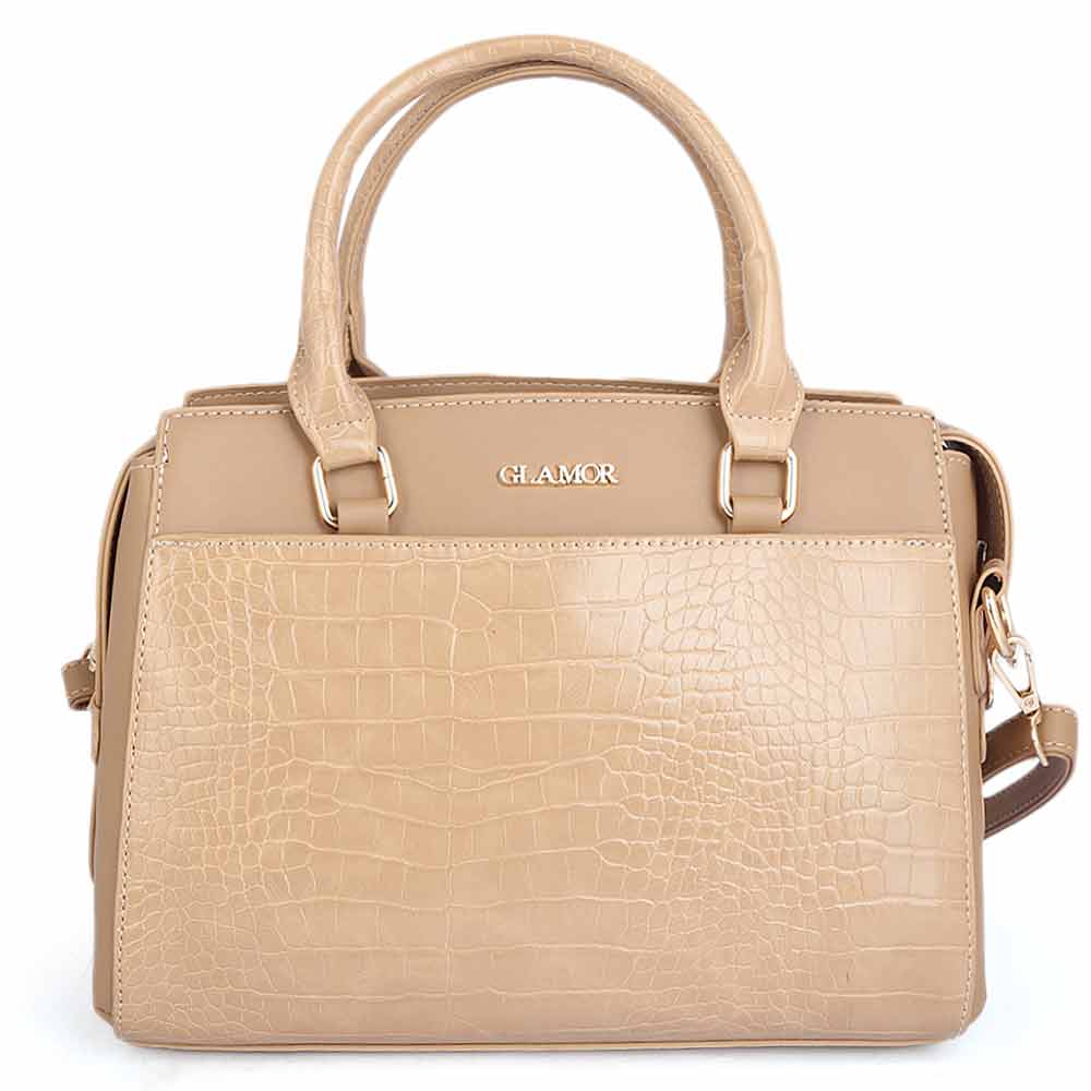 Women`s Handbag G1153 - Khaki, Women, Bags, Chase Value, Chase Value