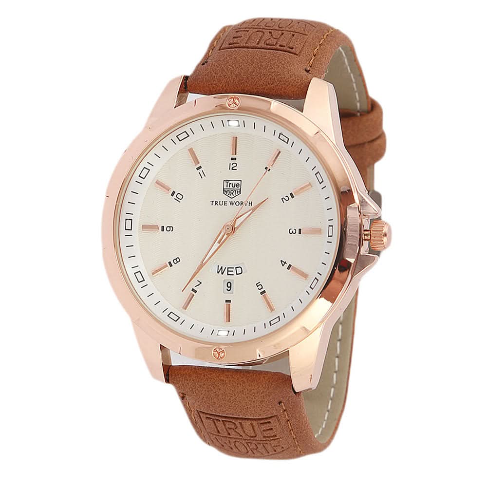 Men's wrist watch - Brown, Men, Watches, Chase Value, Chase Value