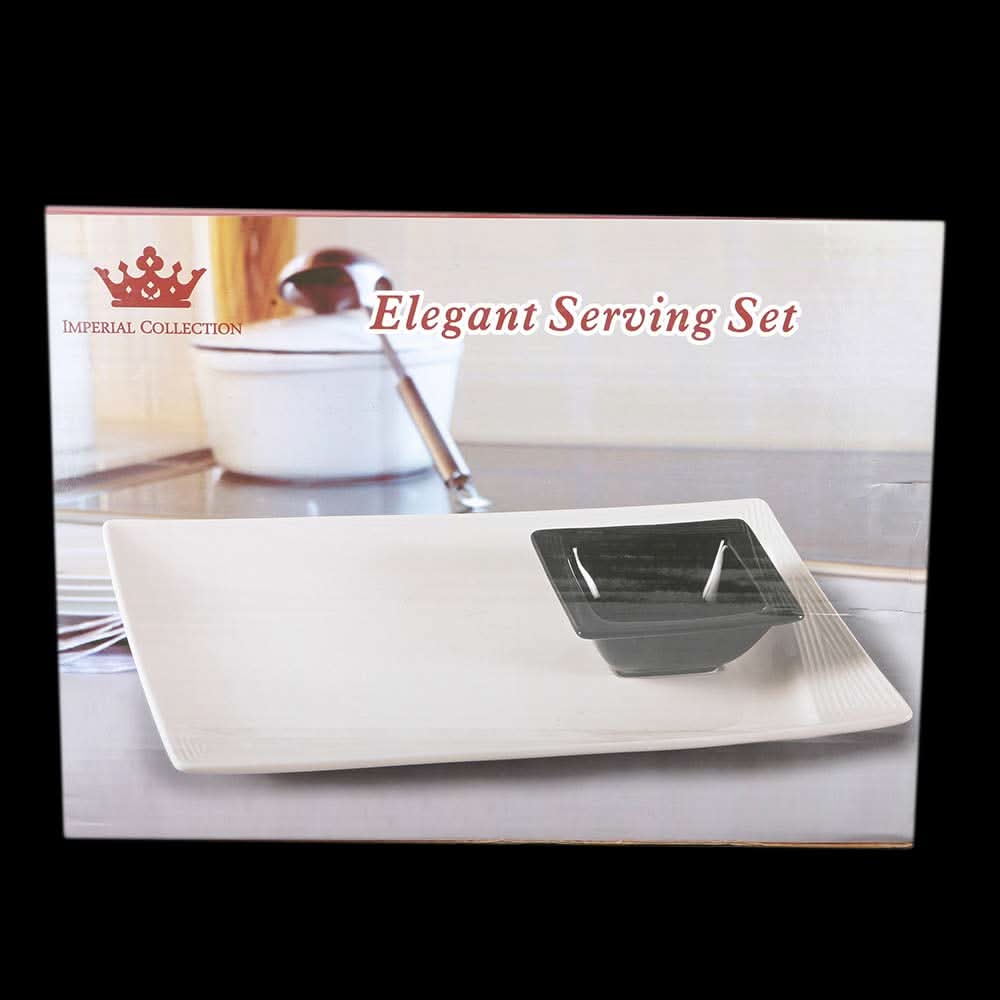 Royal Plate With Bowl - White, Home & Lifestyle, Serving And Dining, Chase Value, Chase Value
