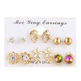 Girl's Fancy Ear Tops - Golden - test-store-for-chase-value