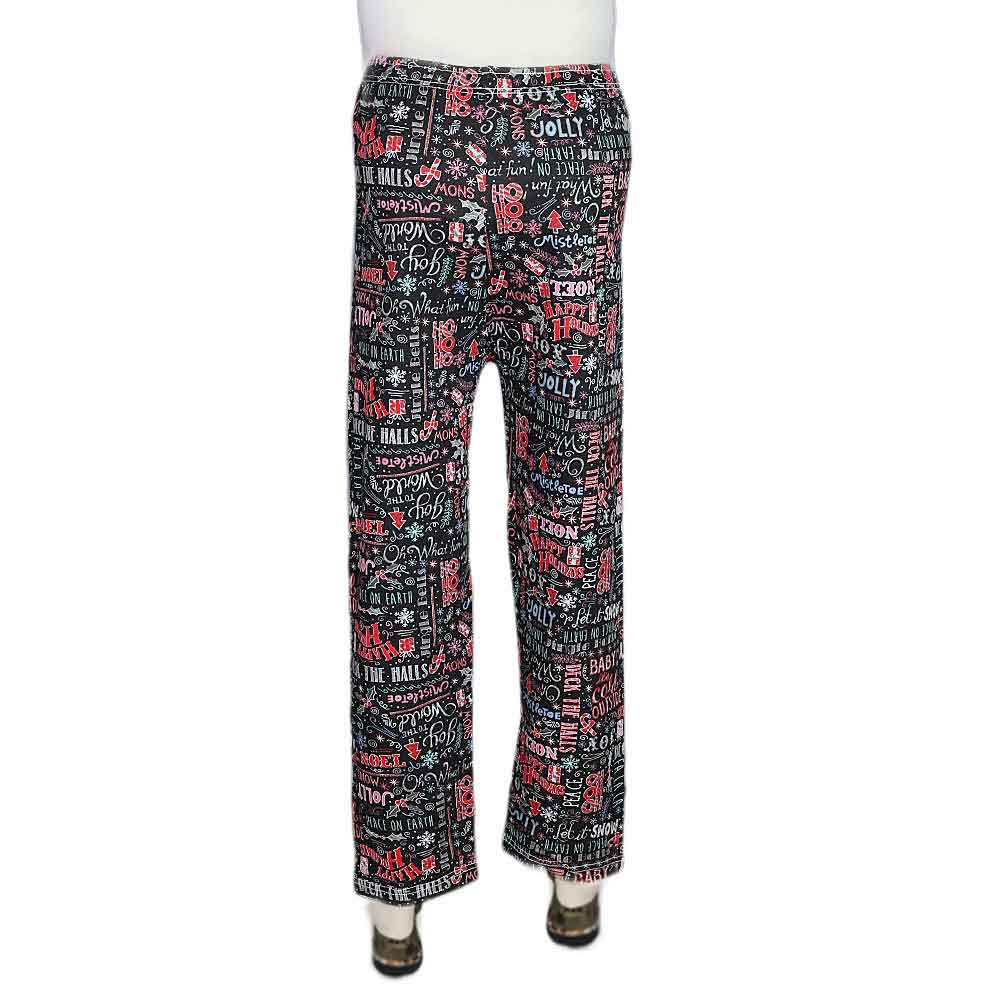 Women's Printed Trouser - Black - test-store-for-chase-value