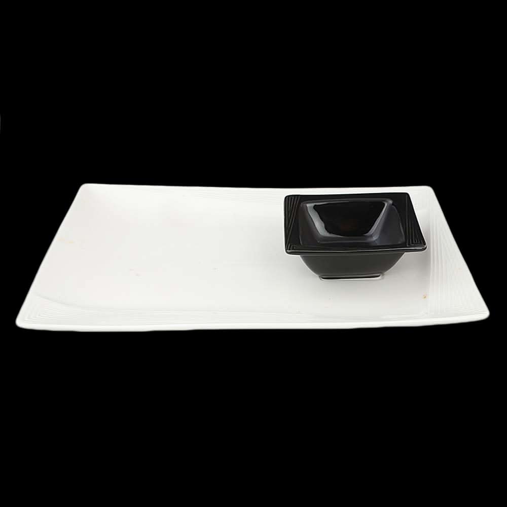 Royal Plate With Bowl - White, Home & Lifestyle, Serving And Dining, Chase Value, Chase Value