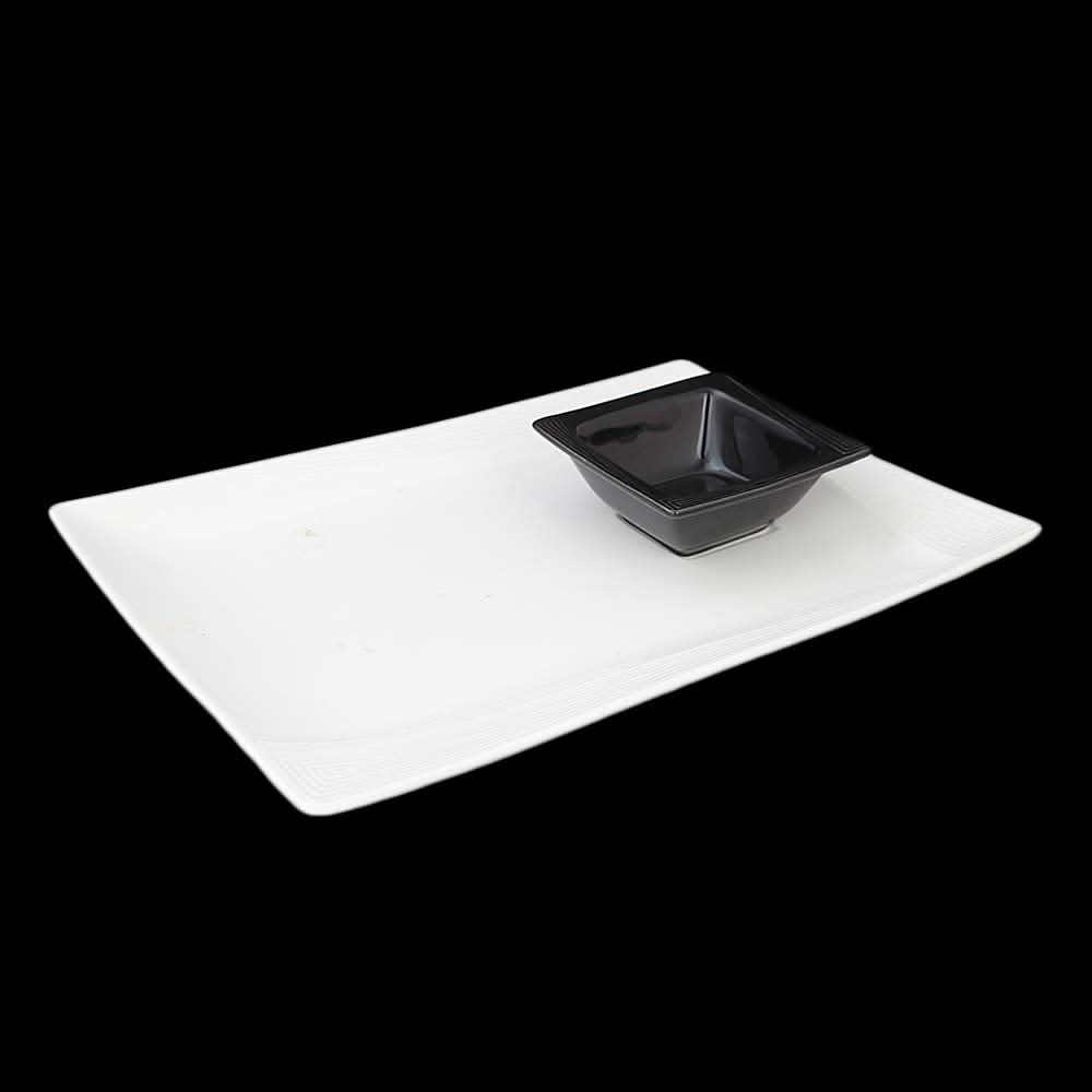 Royal Plate With Bowl - White, Home & Lifestyle, Serving And Dining, Chase Value, Chase Value