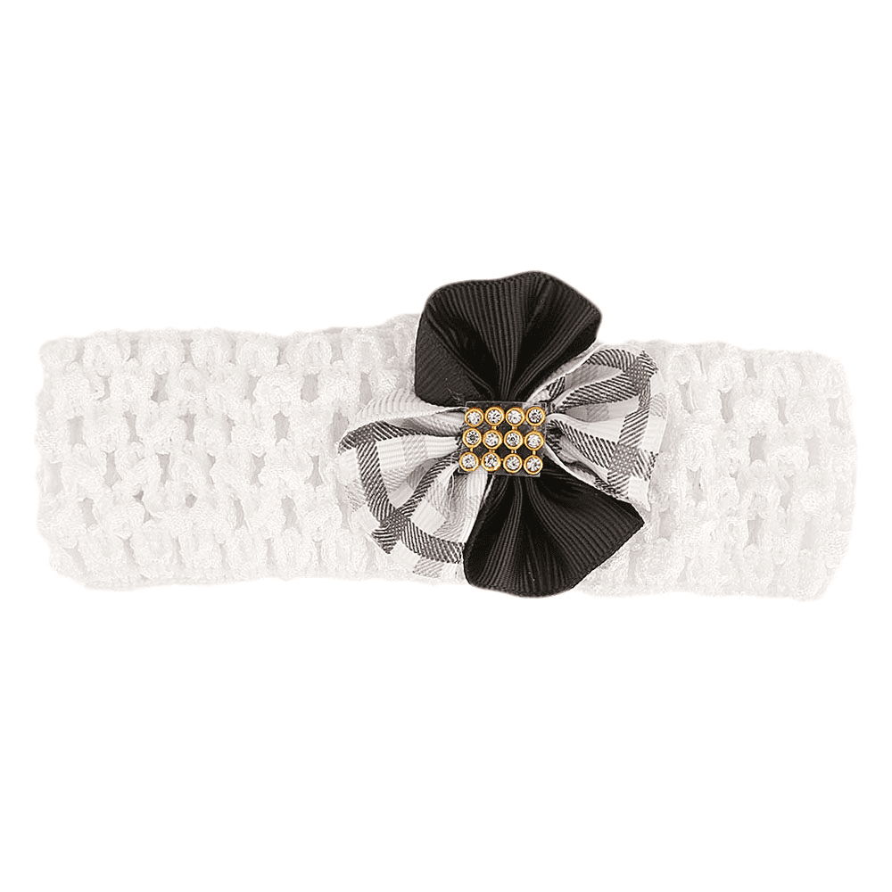 Girls Headband - White - test-store-for-chase-value