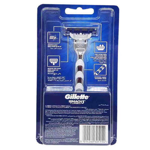 Gillette Mach 3 Turbo, Beauty & Personal Care, Razor and Cartridges, P&G, Chase Value