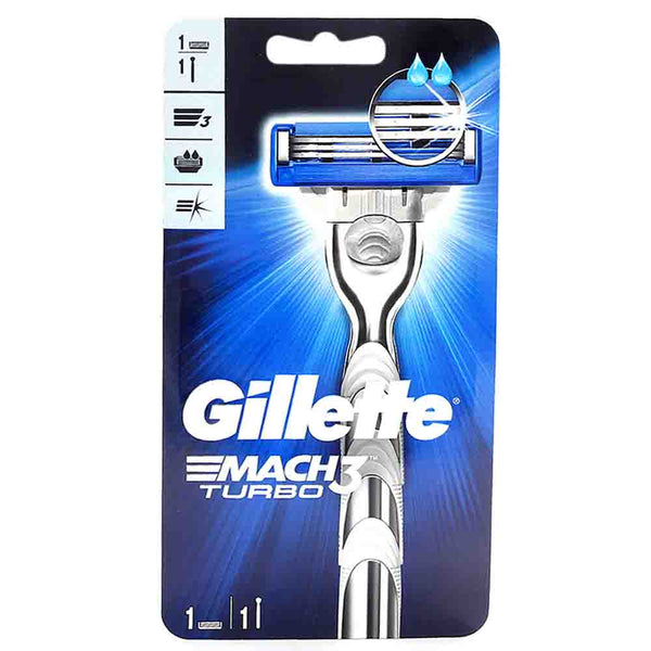 Gillette Mach 3 Turbo, Beauty & Personal Care, Razor and Cartridges, P&G, Chase Value