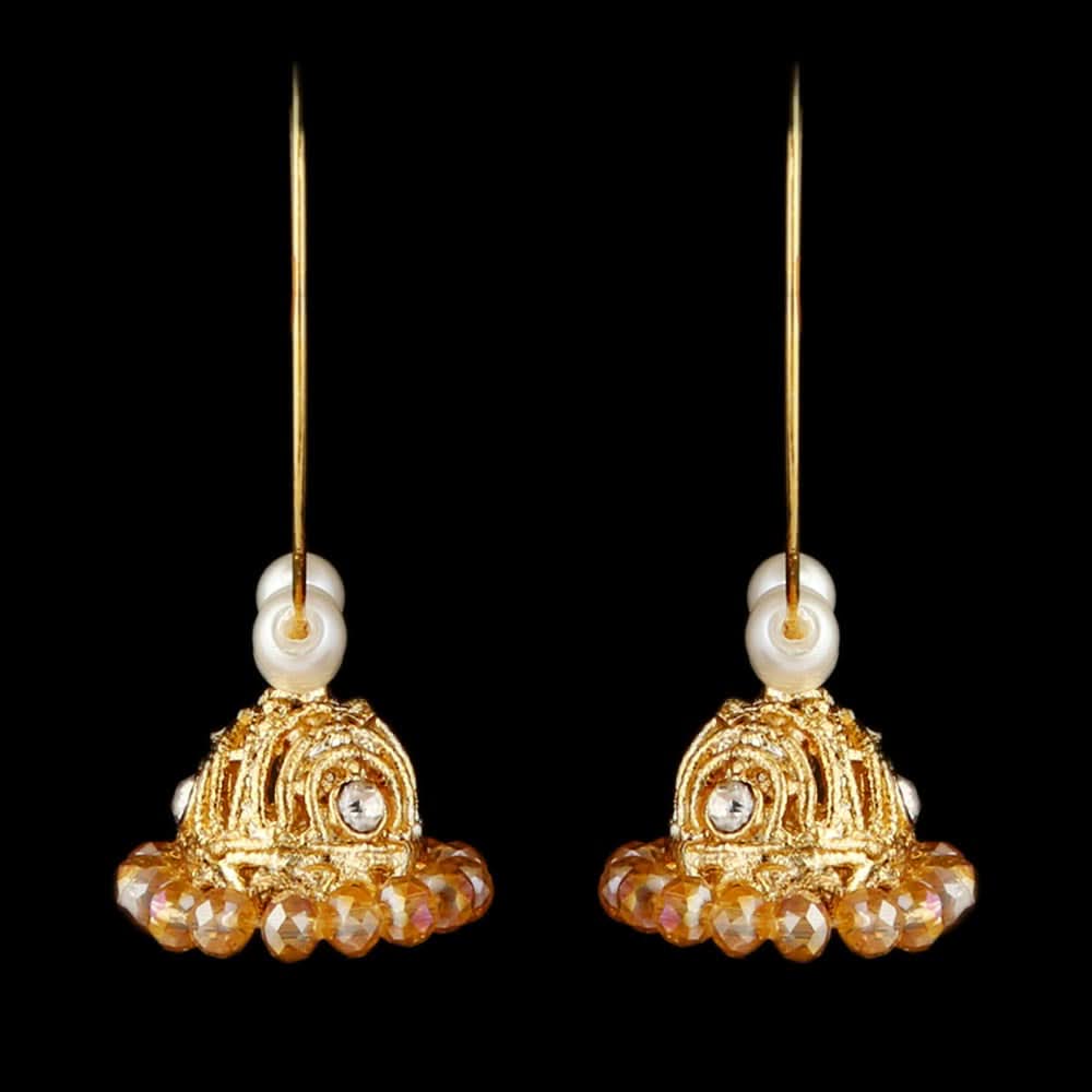Women's Ear Bali Jhumki - Golden, Women, Earrings & Tops, Chase Value, Chase Value