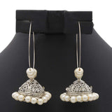 Women's Ear Bali Jhumki - Silver, Women, Earrings & Tops, Chase Value, Chase Value