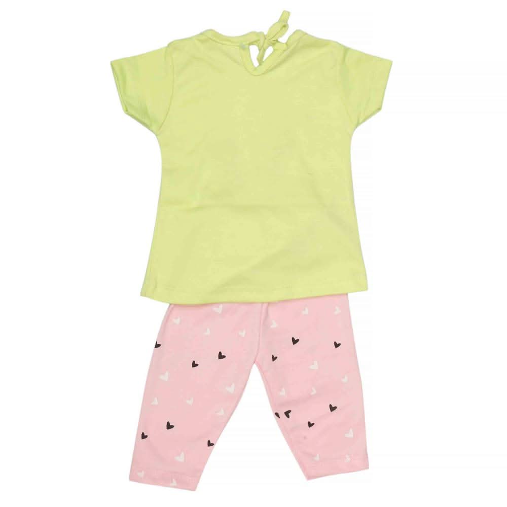 Newborn Girls Suit 2Pcs - Green, Kids, NB Girls Sets And Suits, Chase Value, Chase Value