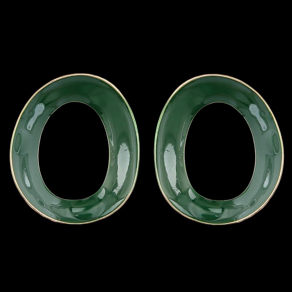 Women's Ear Tops - Green, Women, Earrings & Tops, Chase Value, Chase Value