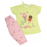 Newborn Girls Suit 2Pcs - Green, Kids, NB Girls Sets And Suits, Chase Value, Chase Value