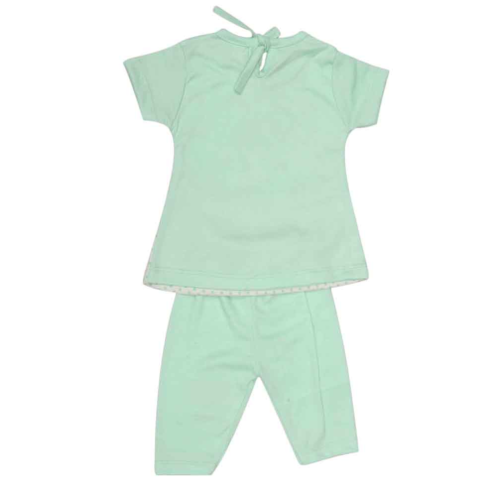 Newborn Girls Suit 2Pcs - Green, Kids, NB Girls Sets And Suits, Chase Value, Chase Value