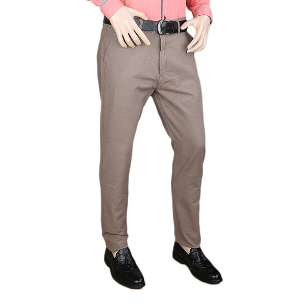 Men's Cotton Chino Pant - Grey, Men, Casual Pants And Jeans, Chase Value, Chase Value