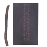 Men's Mashriq Embroidered Un-Stitched Suit - Grey, Men, Unstitched Fabric, Chase Value, Chase Value