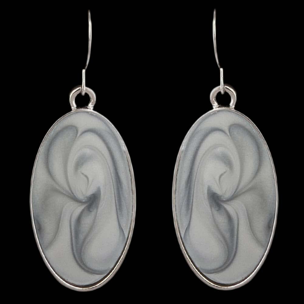 Women's Ear Tops - Grey Silver, Women, Earrings & Tops, Chase Value, Chase Value