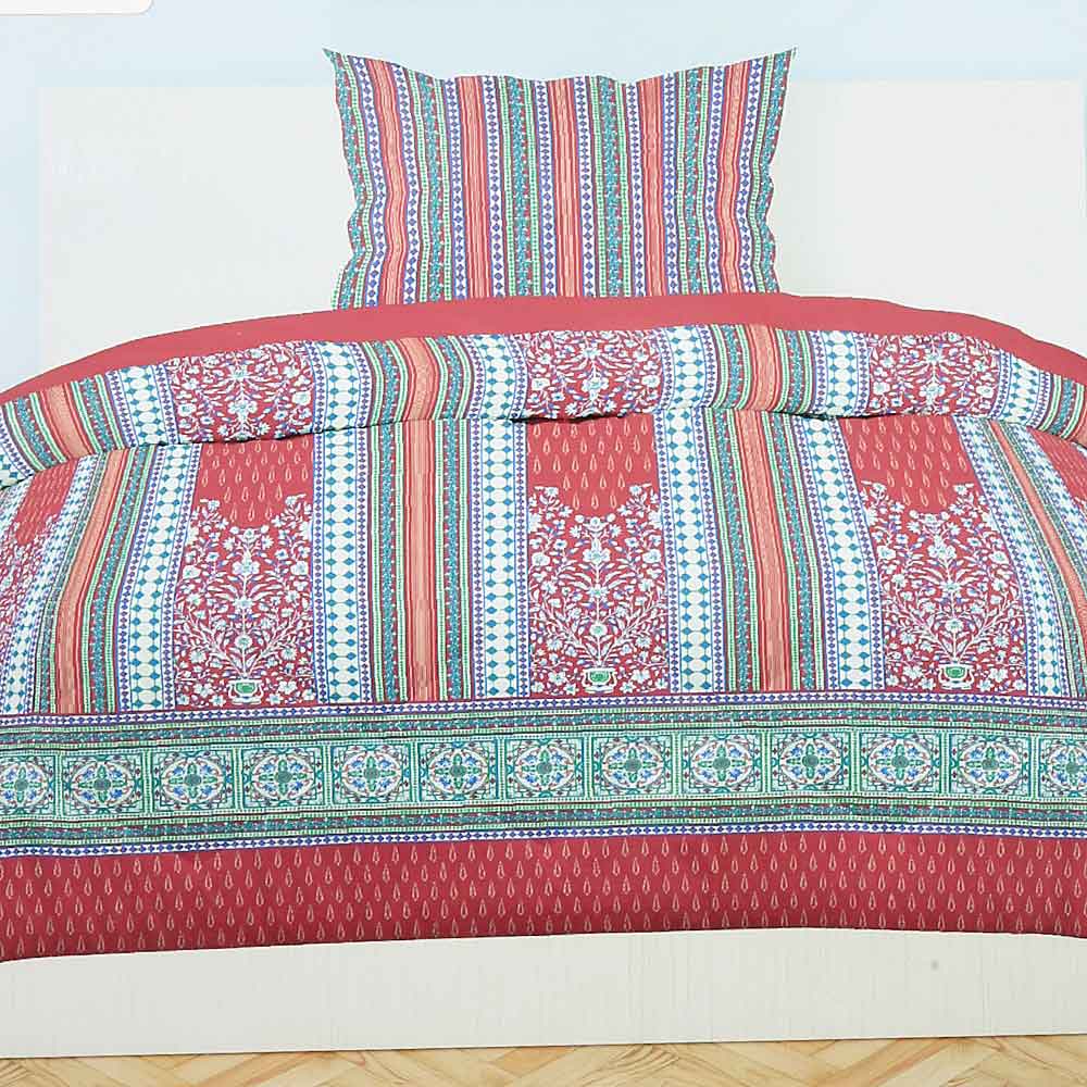 Printed Percale Finish Single Bed Sheet Set 2 pcs - Multi, Home & Lifestyle, Single Bed Sheet, Chase Value, Chase Value