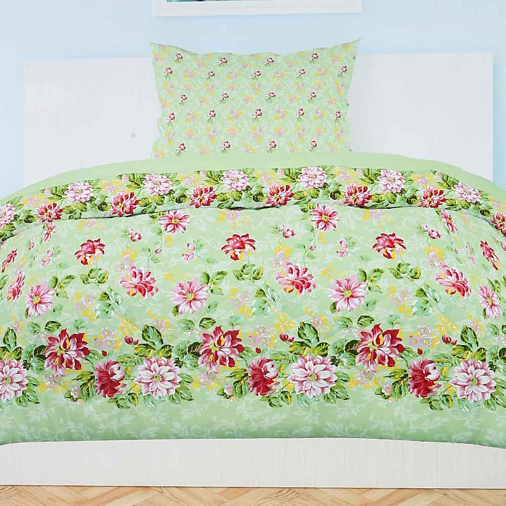 Printed Percale Finish Single Bed Sheet Set 2 pcs - Multi, Home & Lifestyle, Single Bed Sheet, Chase Value, Chase Value