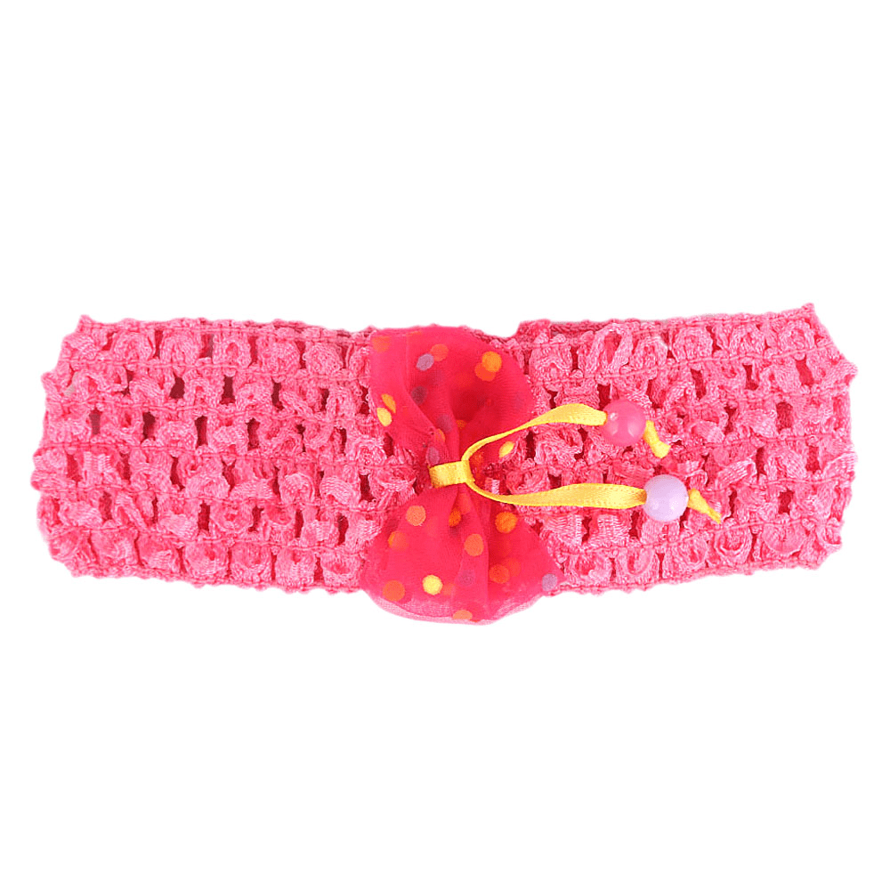 Girls Headband - Dark Pink - test-store-for-chase-value