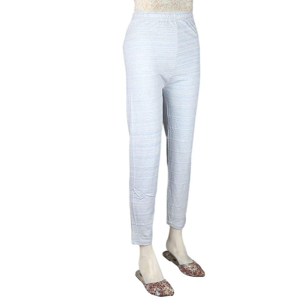 Women's Printed Trouser - Blue - test-store-for-chase-value