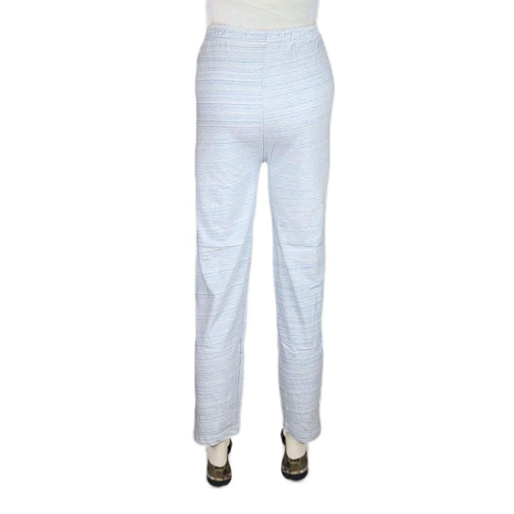 Women's Printed Trouser - Blue - test-store-for-chase-value