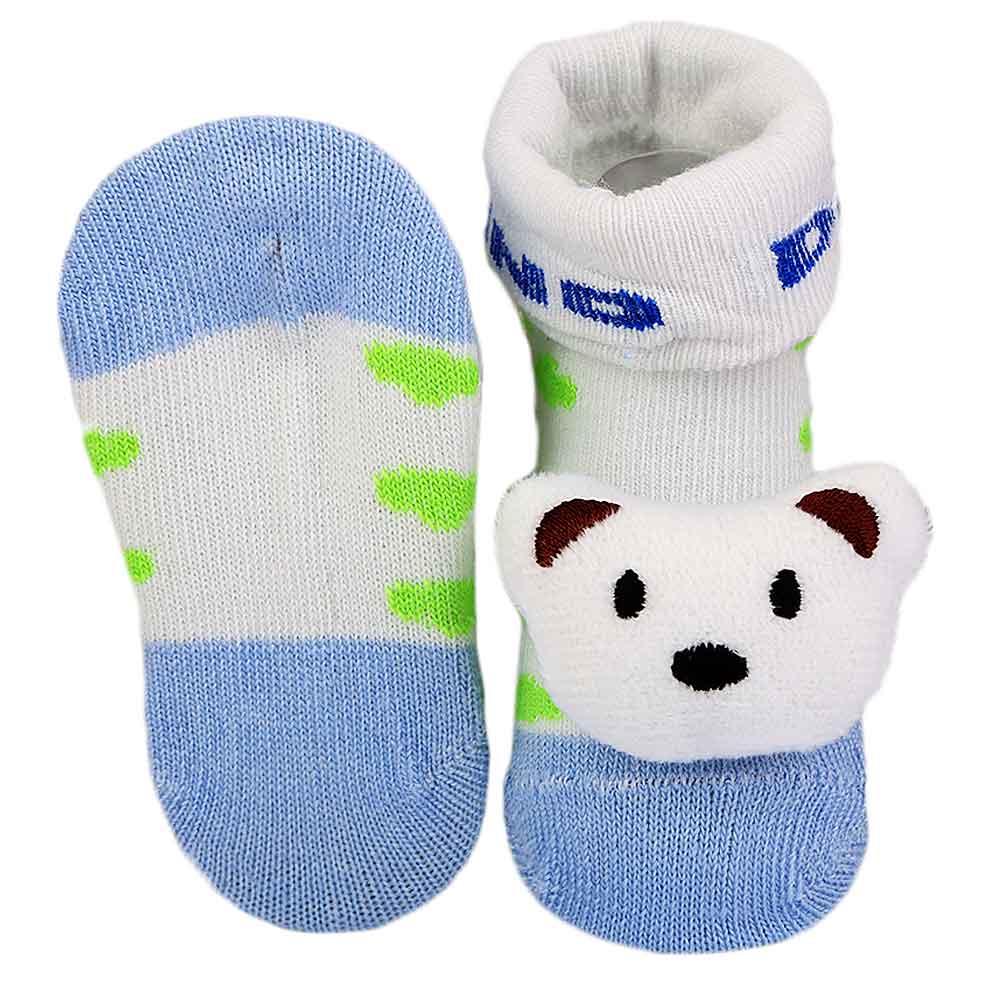 Newborn Booties -  White, Kids, NB Shoes And Socks, Chase Value, Chase Value