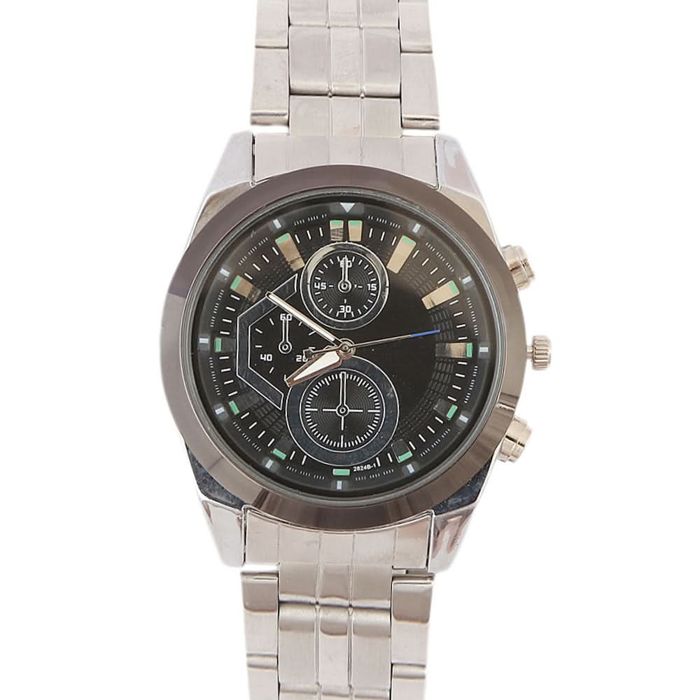 Men's Wrist Watch - Black, Men, Watches, Chase Value, Chase Value