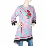 Women's Embroidered Kurti - Pink, Women, Ready Kurtis, Chase Value, Chase Value