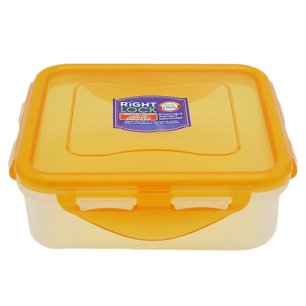 Right Lock Food Keeper Small - Orange, Home & Lifestyle, Storage Boxes, Chase Value, Chase Value
